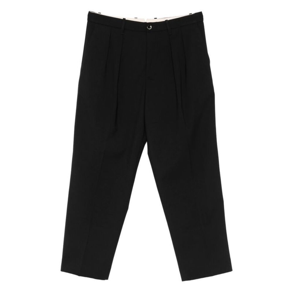 Nine In The Morning Black Trousers Men